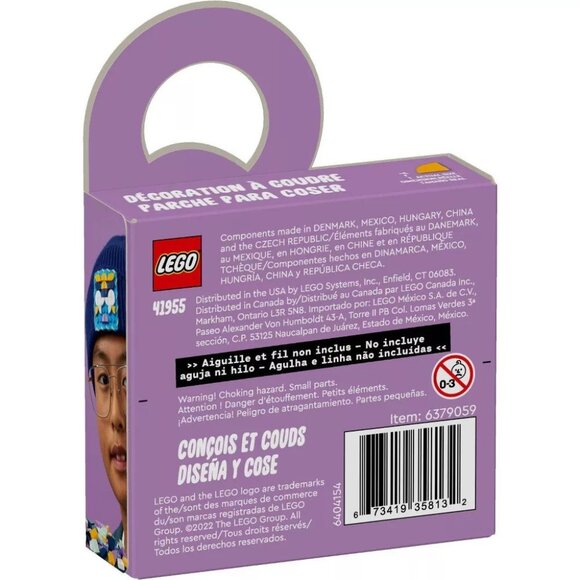 LEGO DOTS Stitch-on Patch DIY Craft Decoration Kit - Picture 5 of 8